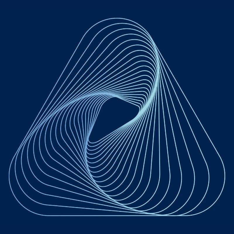 Optical illusion pattern shapes geometry gift