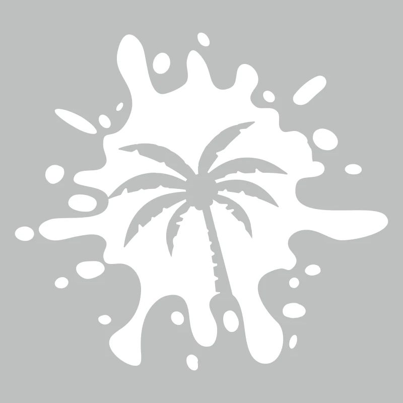 Palm tree symbol blobs
