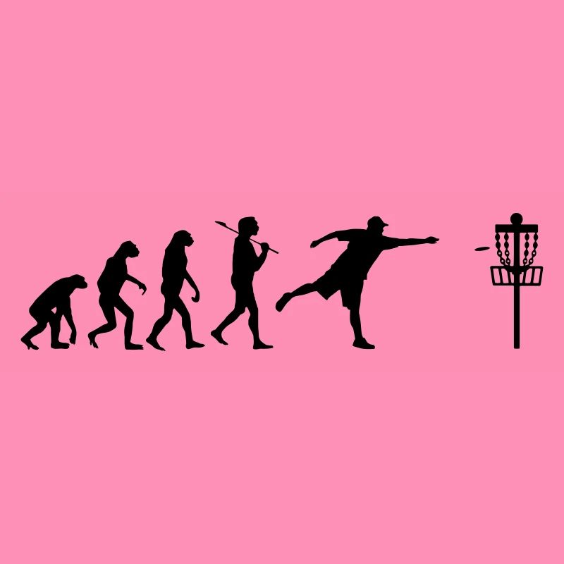 Disc Golf Evolution Ultimate Frisbee Lustig Sport