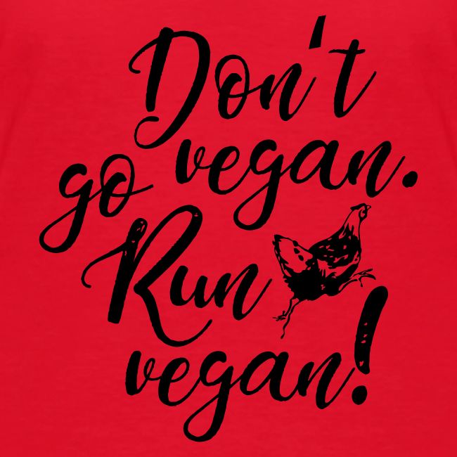 Run vegan!