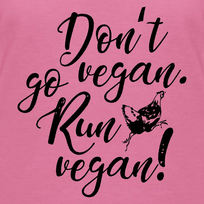 Run vegan!
