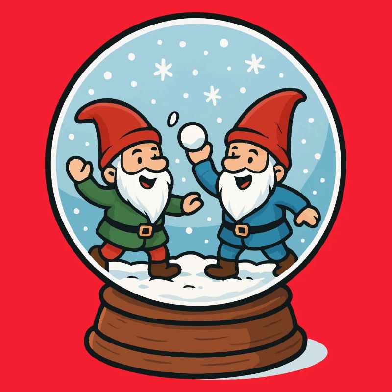 Dwarfs in a snow globe