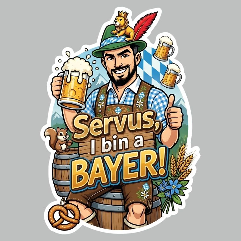 Servus I bin a Bayer – Bierfreude