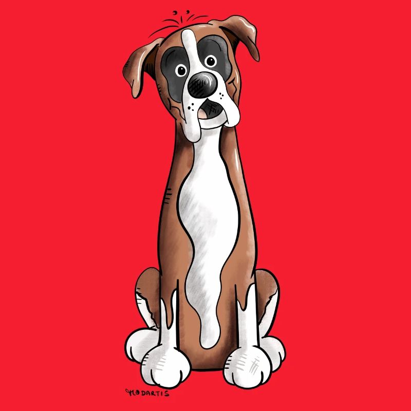 Funny Deutscher Boxer