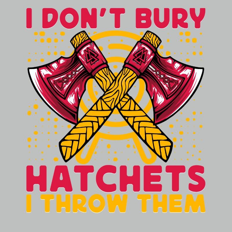I don't bury hatches I throw them