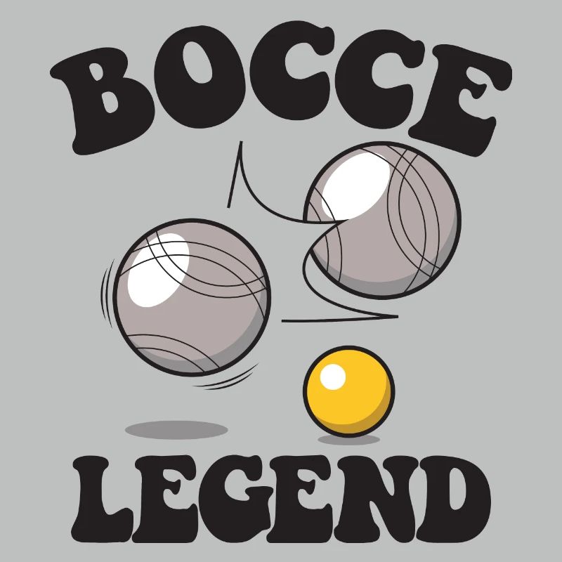 Bocce Legend Spruch Bocce Ball mit Jack Bocci