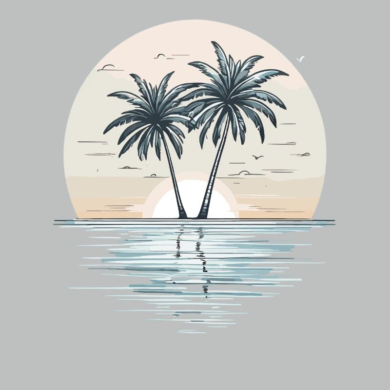 Coucher de soleil Palm Beach