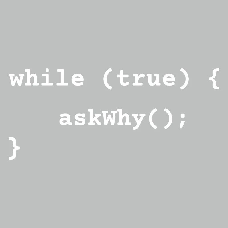 Loop of Overthinking Funny Coding Design Gift