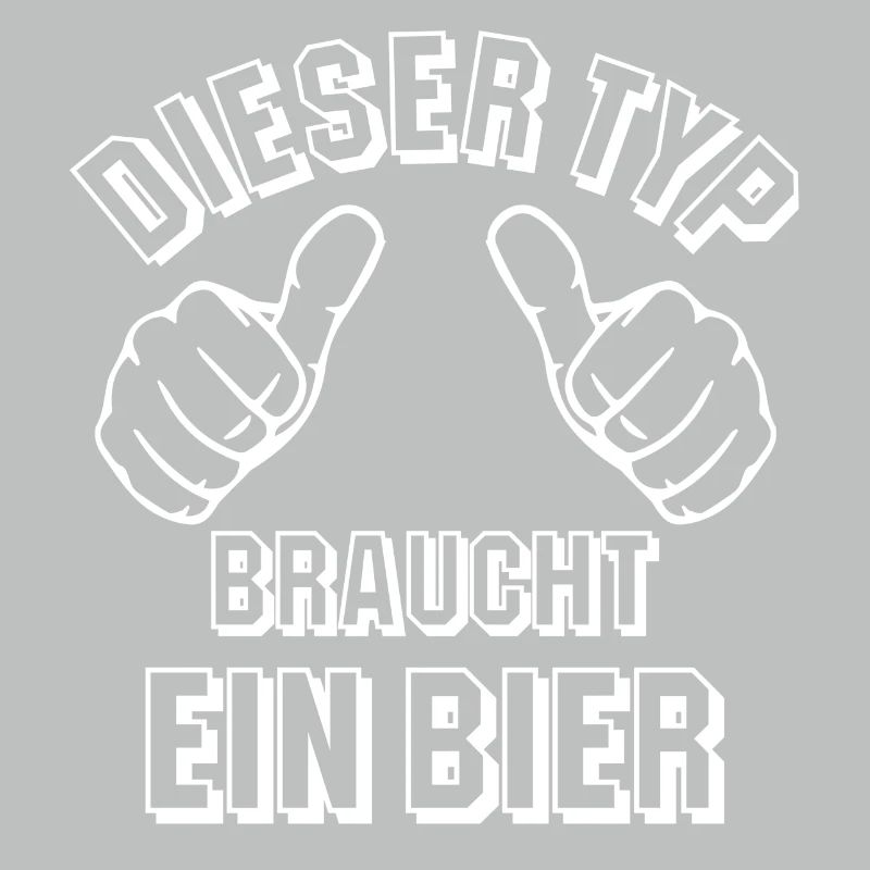 Dieser Typ braucht ein Bier