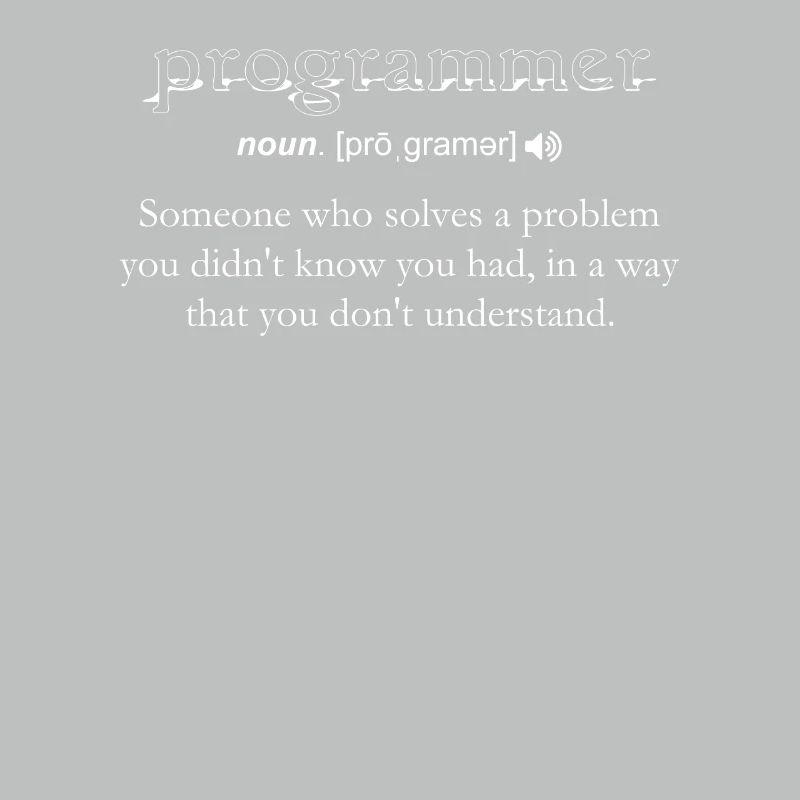 Programmer Funny Definition Coding Humor Computer