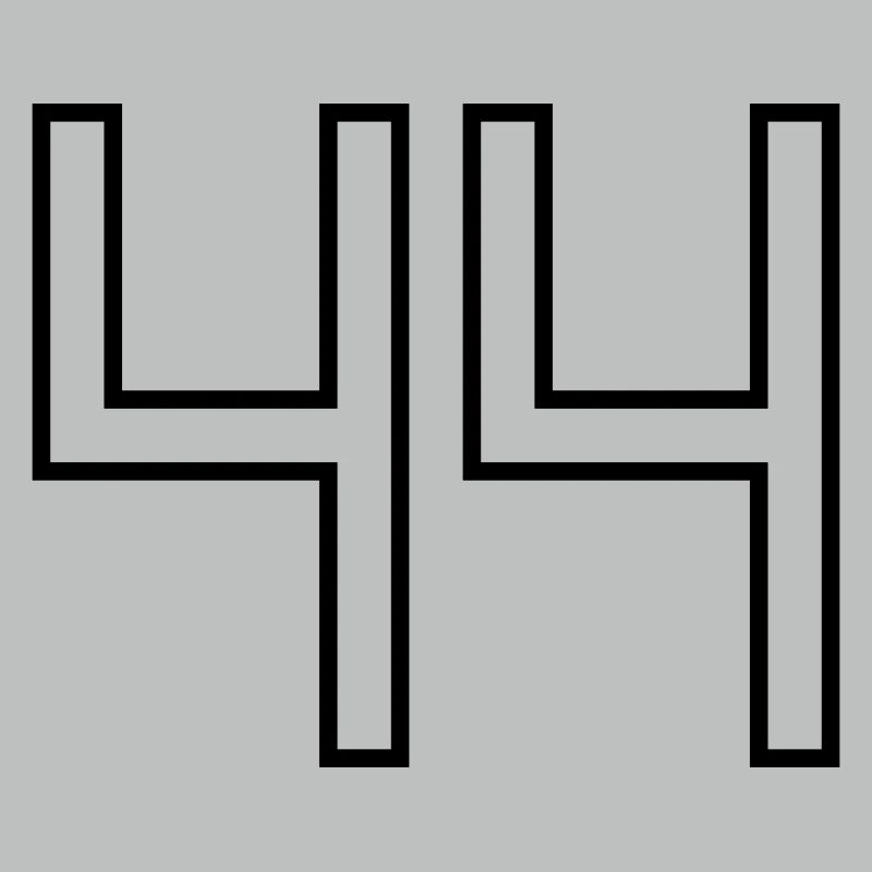Number 44 (University Style)