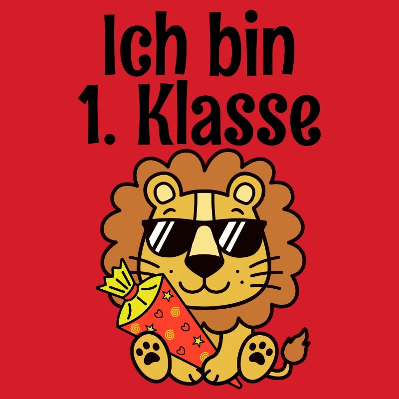 Ich bin 1 Klasse Löwe