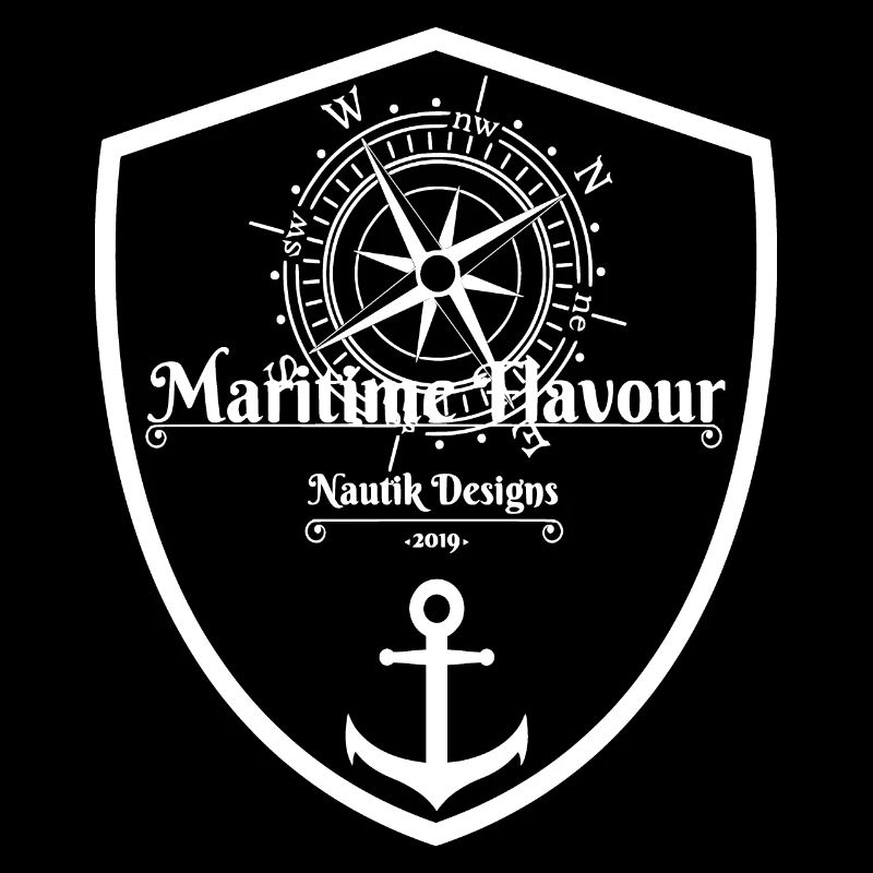 Sailor maritime nautical design white
