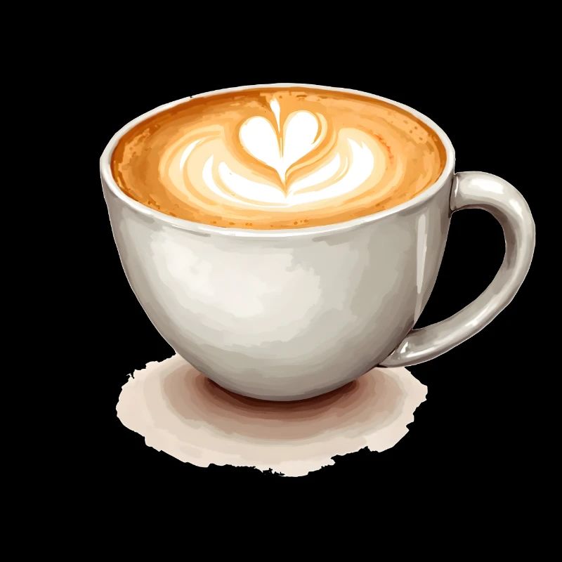 Cappuccino au café