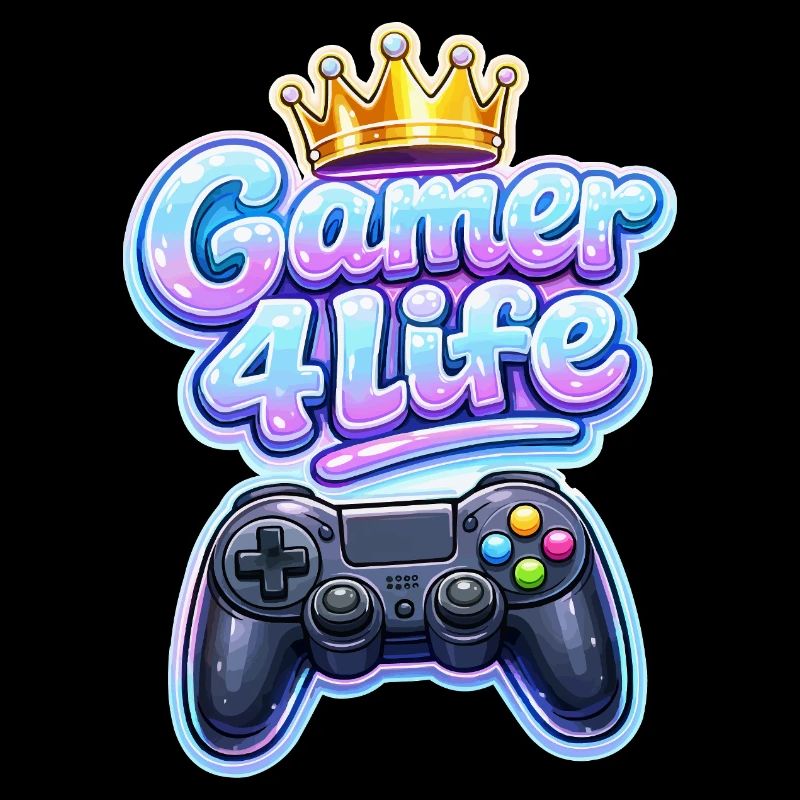 Graphismes de Gamer 4 Life Crown