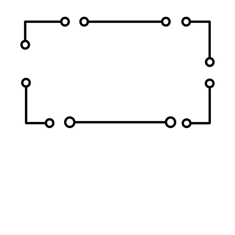 Stroke Ornamte Lines Frame Rectangular