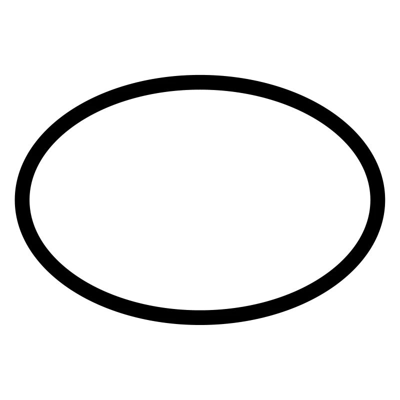 Oval circle geometry
