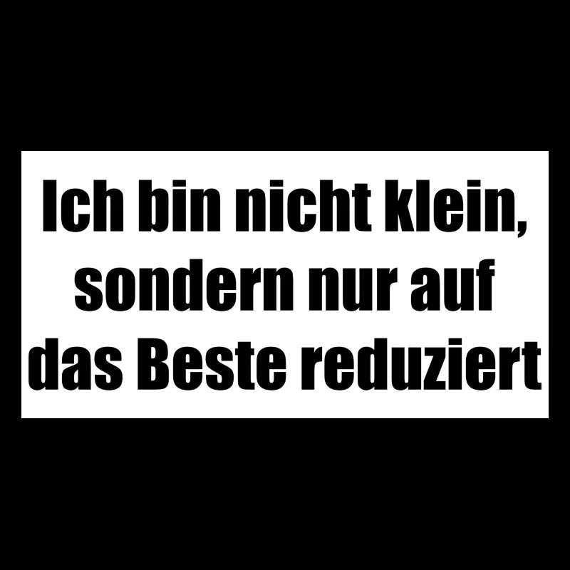 Nicht klein beste reduziert