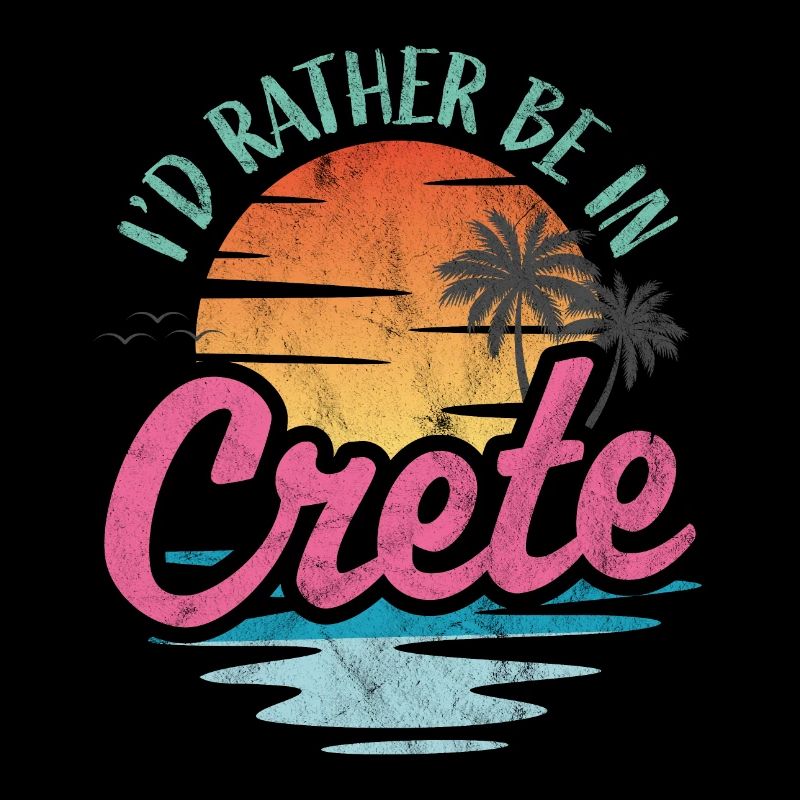 I'd rather be in Crete