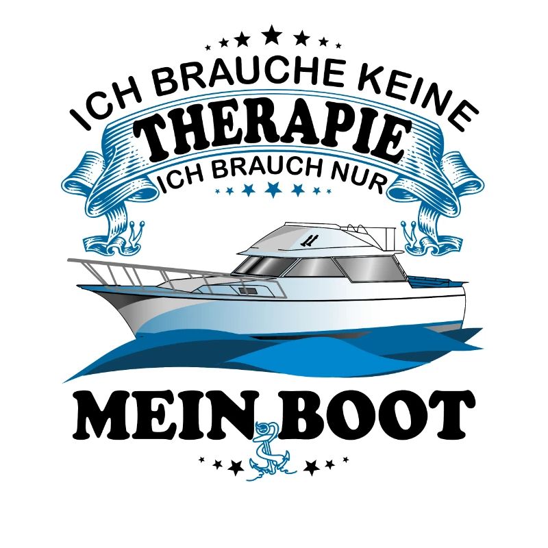 Boot lustiger Spruch Geschenkidee