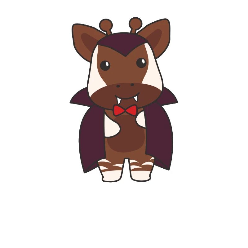 Okapi Happy Halloween cute vampire costume