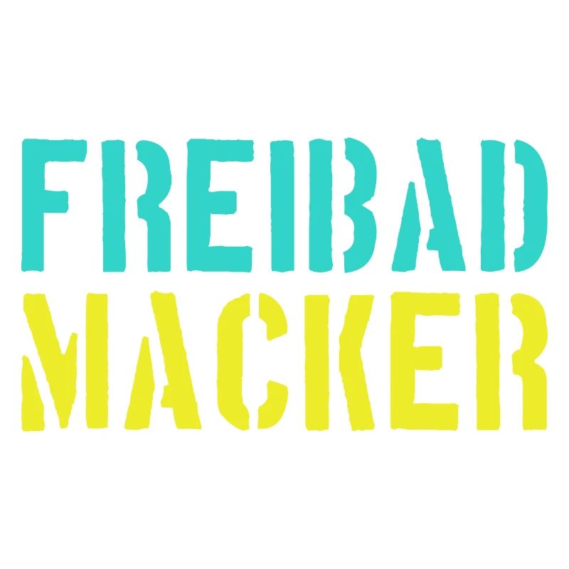 Drôle! 😎 Freibad Macker - Idéal pour les étés chauds
