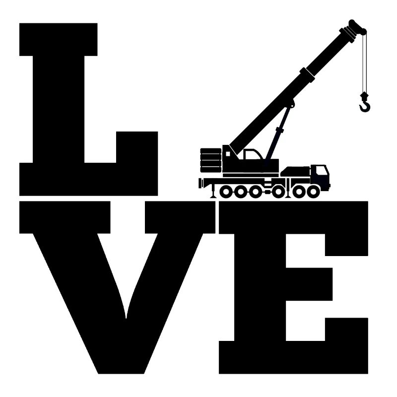 Crane Construction Crane Construction Machine Vehicle Work Gift