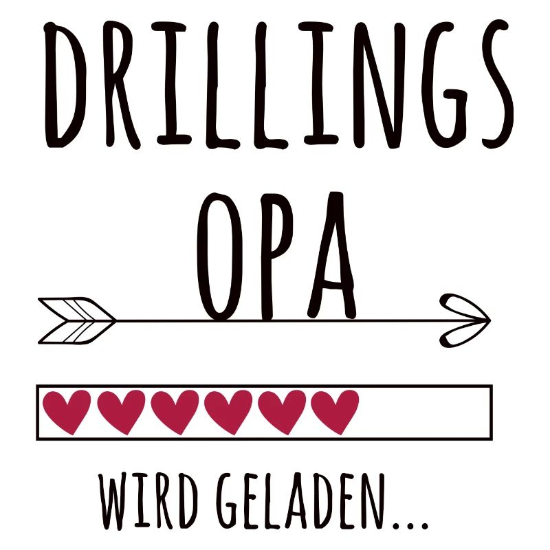 werdender Drillingsopa Schwangerschaft Drillinge