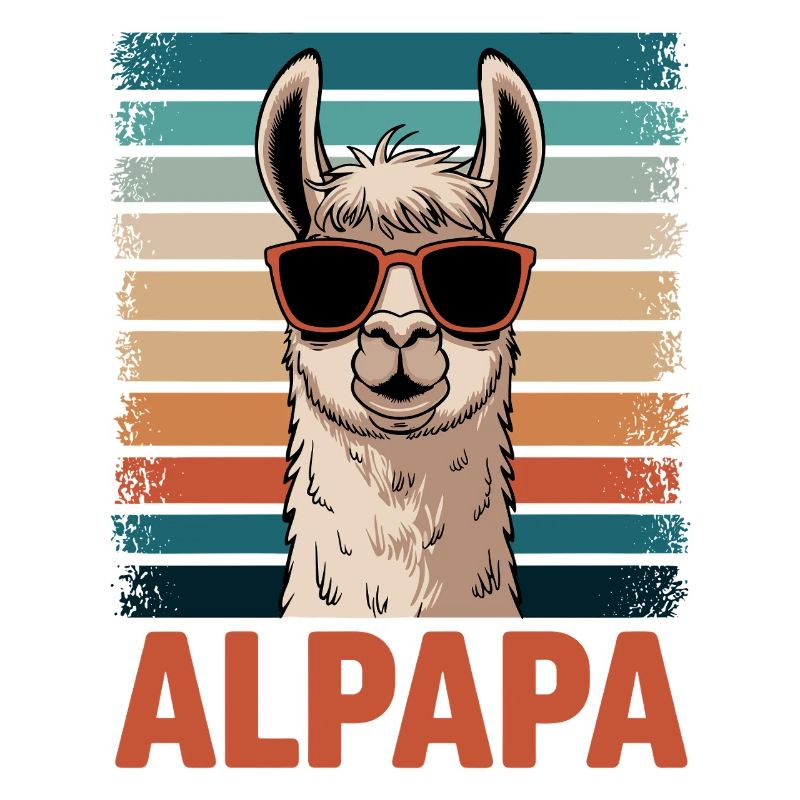 Dad Alpaca Dad Funny Llama Father's Day Gift