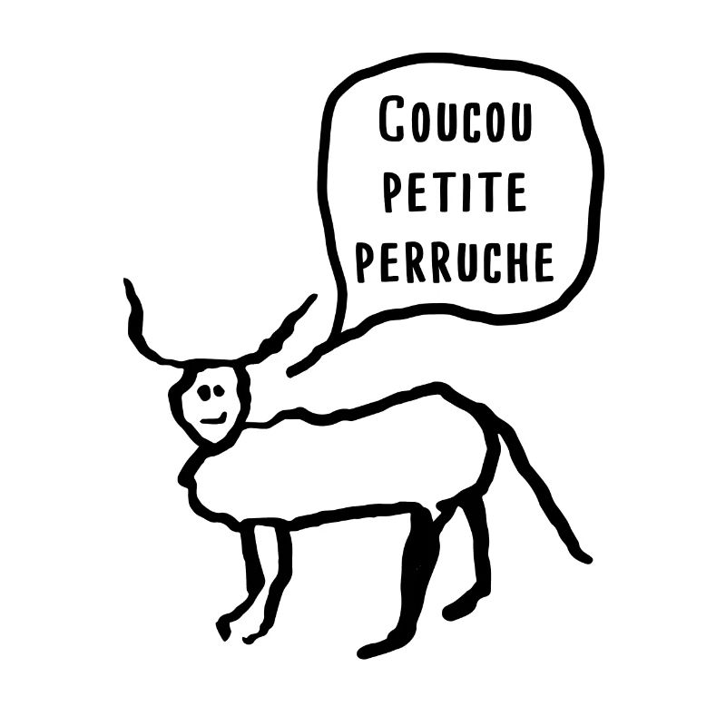 coucou petite perruche françois embrouille tshirt