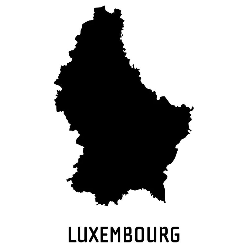 Luxemburgo - Mapa