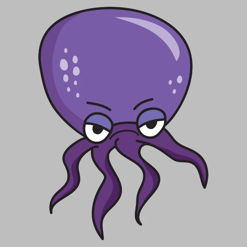 Octopus géant octopus encre poisson tentacule