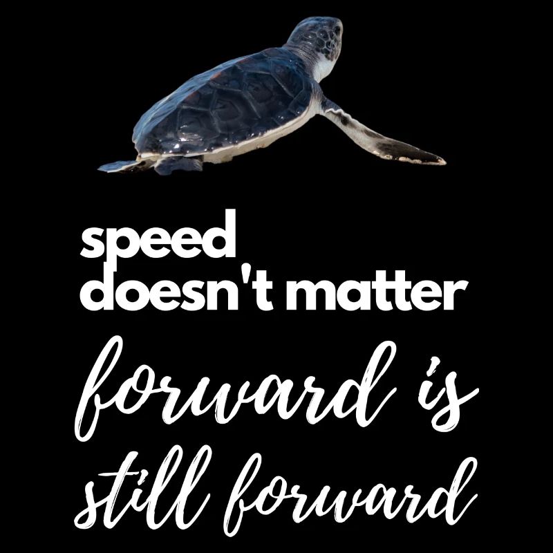 Schildkröte – Forward is still forward