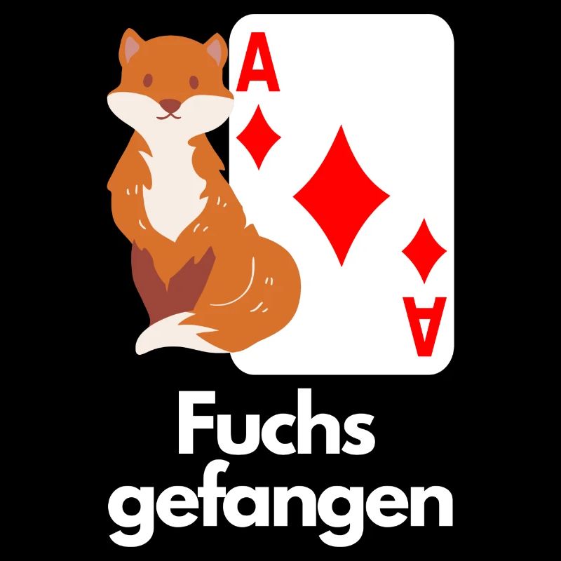 Fuchs gefangen beim Doppelkopf