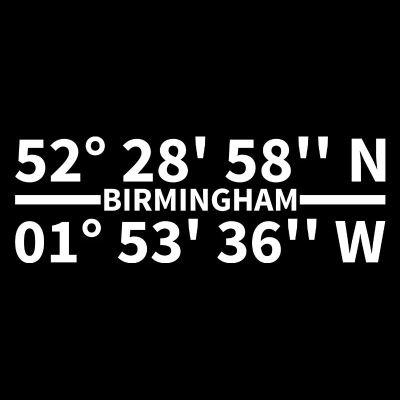 Birmingham coordinates