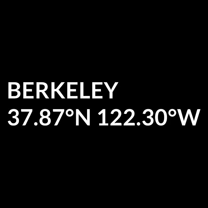 Berkeley, California, USA Coordinates