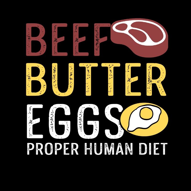 Beef Butter Eggs Proper Human Diet for Men