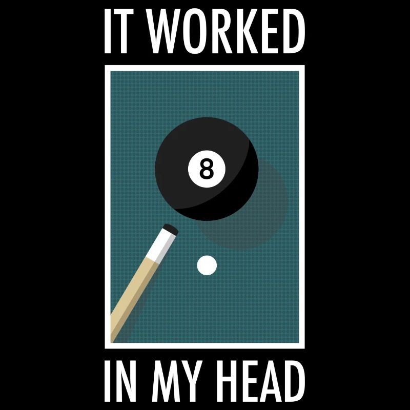 Billiard Pool Geschenk Witzig