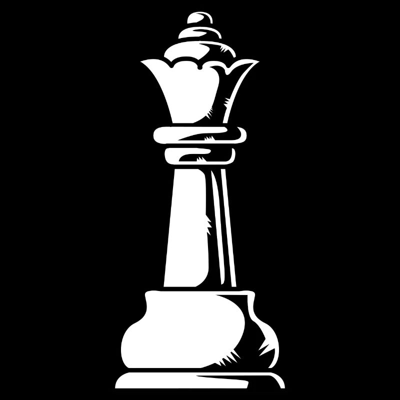 Sjakkdronning sjakkbrett
