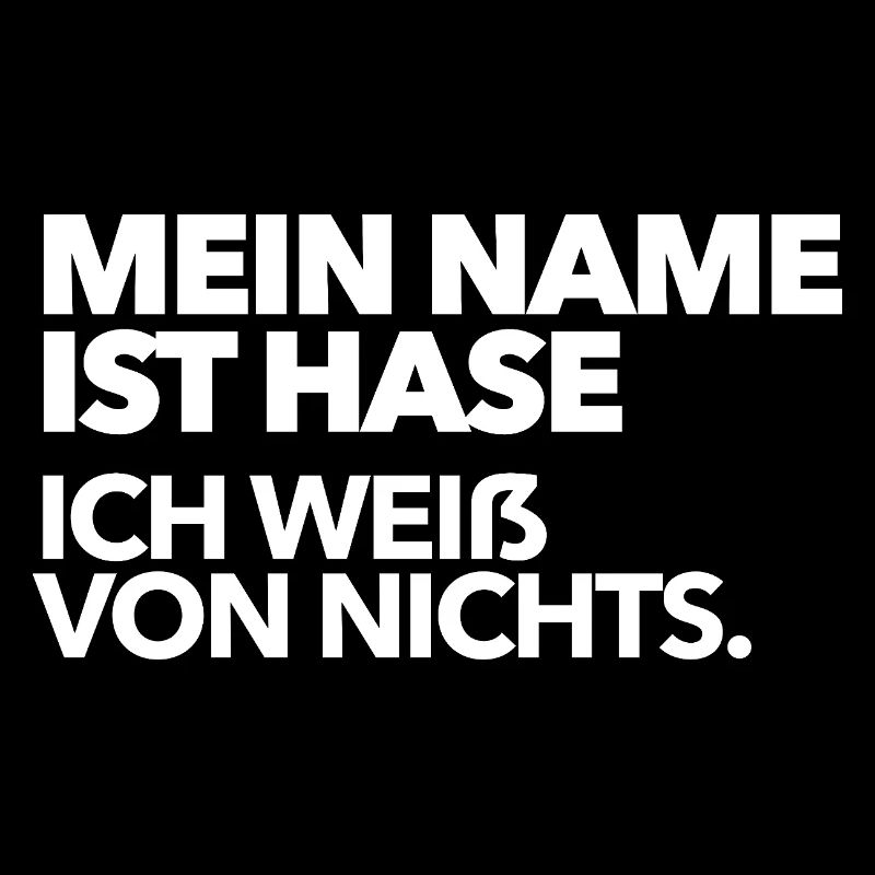 My name is rabbit - I don't know anything