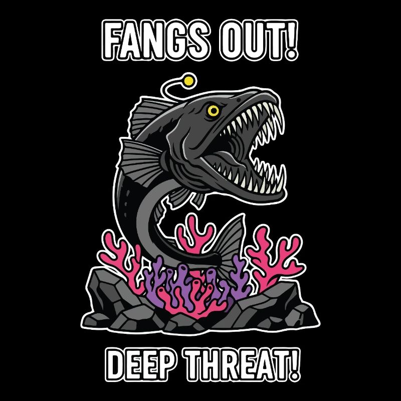 Fangs Out Deep Threat Abyssal Fish