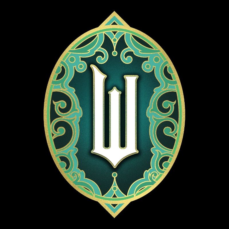 Wicked Logo Design With Ornaments