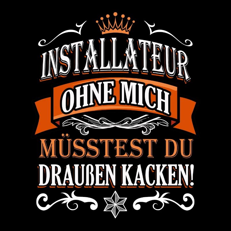 Lustiger Spruch Klempner Installateur Geschenke