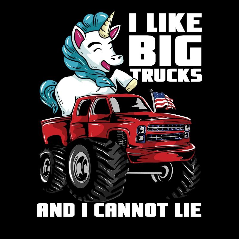 I Like Big Trucks And I Cannot Lie Unicorn