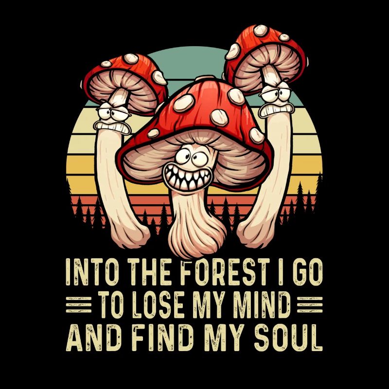 Magic Mushrooms Psychedelisch Drogen Halluzinogen