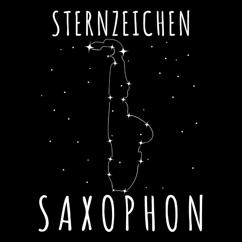 Saxophon Spruch Saxophonist Sterne