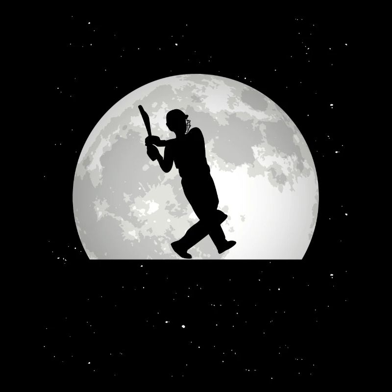 Cricket La lune Joueuse de Cricket