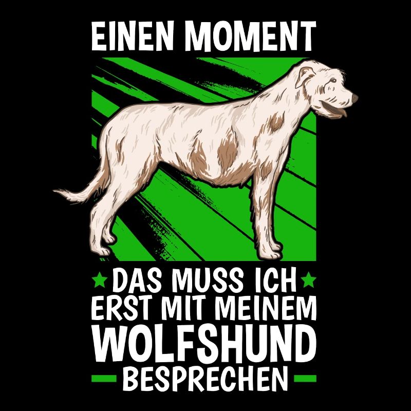 Mit meinem Wolfshund besprechen Irish Wolfhound