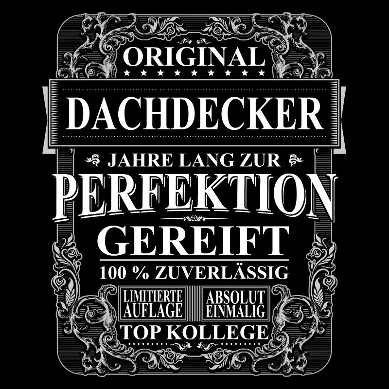 Original Dachdecker Kollegen Geschenk Vintage