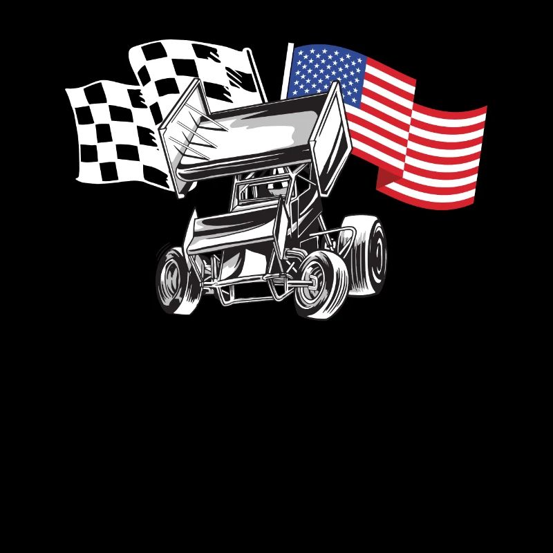 Sprint Car Racing Spruch